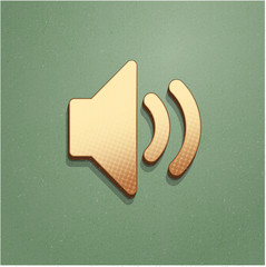 Ikona vintage z szumem i cieniem © vempireart