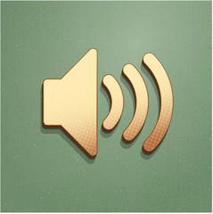 Ikona vintage z szumem i cieniem © vempireart