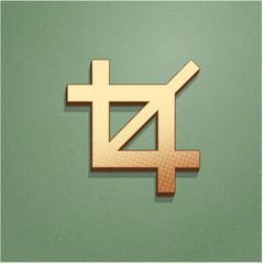 Ikona vintage z szumem i cieniem © vempireart