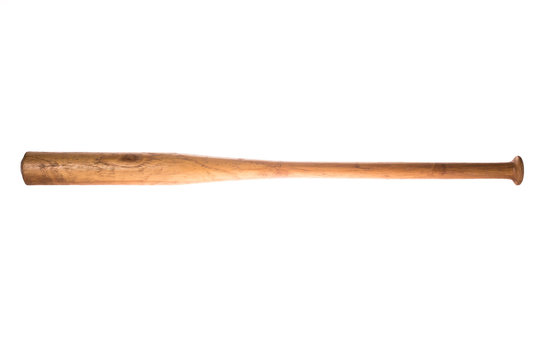 Baseball bat  isolated over a white background