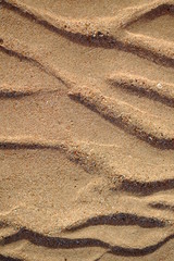 raw sand texture on beach, abstract background