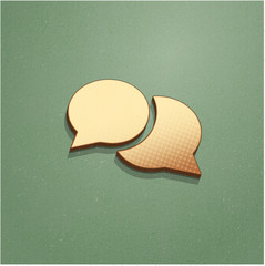 Ikona vintage z szumem i cieniem © vempireart