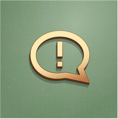 Ikona vintage z szumem i cieniem © vempireart