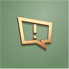 Ikona vintage z szumem i cieniem © vempireart