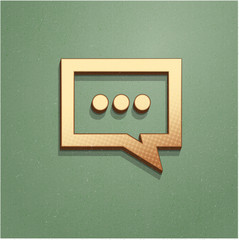 Ikona vintage z szumem i cieniem © vempireart