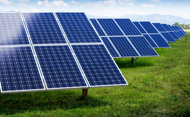 solar panel and renewable energy