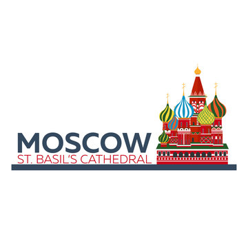 Moscow. Russia. St. Basil's Cathedral. 