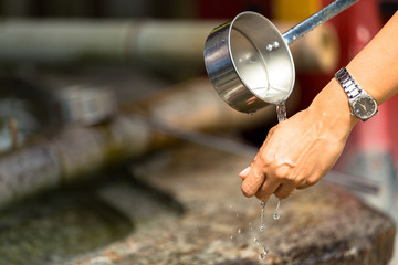 Hand washing, japanese style