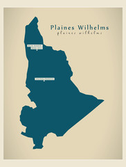 Modern Map - Plaines Wilhelms MU