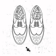 Vector creative print typography poster. Hipster quote for card.