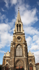 Fototapeta na wymiar Sint-Servaaskerk church in Brussels. Belgium