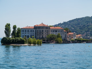 Fototapeta na wymiar L'Isola Bella sul Lago Maggiore
