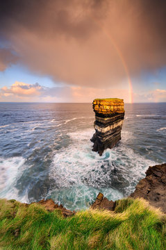 Dun Briste Seastack, Downpatrick Hd., Co. Mayo.