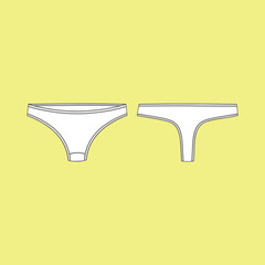  panties. women's clothing. Lingerie.