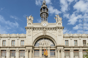 Fototapeta na wymiar Valencia, palazzi storici