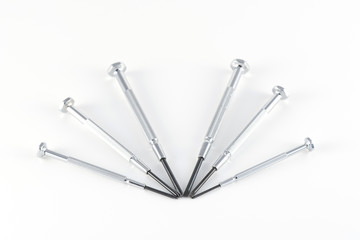 Screwdrivers kit isolated