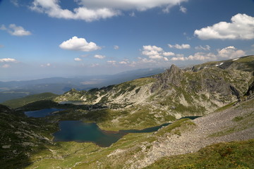 Fototapeta na wymiar Les sept lacs du Rila – Bulgarie