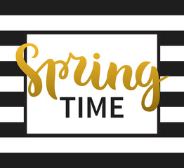 Vintage typography card