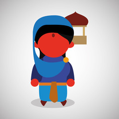 India design. Culture concept. white background