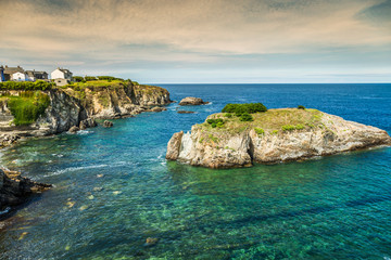 Rocky coast of Spain. Galicia