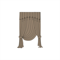  interior textiles. window decoration. curtains.