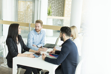 Business people working together in the office