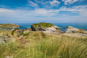 Rocky coast of Spain. Galicia
