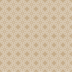 Antique greeting card, invitation with lace and floral ornaments