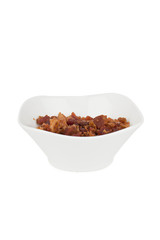 bowl of bacon