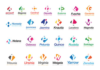 letter logo collection  for your company