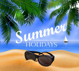 tropical vector background  © bastinda18
