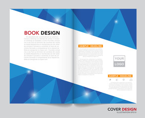 Vector of book cover,brochure,flyer ,annual report template