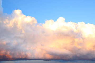 Fototapeta premium Dramatic sunset clouds