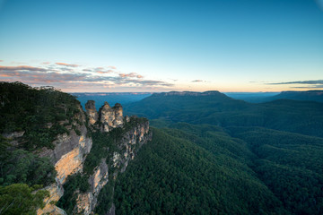 Three sister in Echo point Blue mountains national park