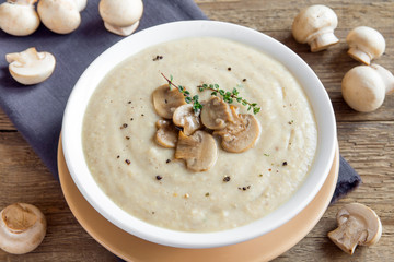 Mushroom cream soup