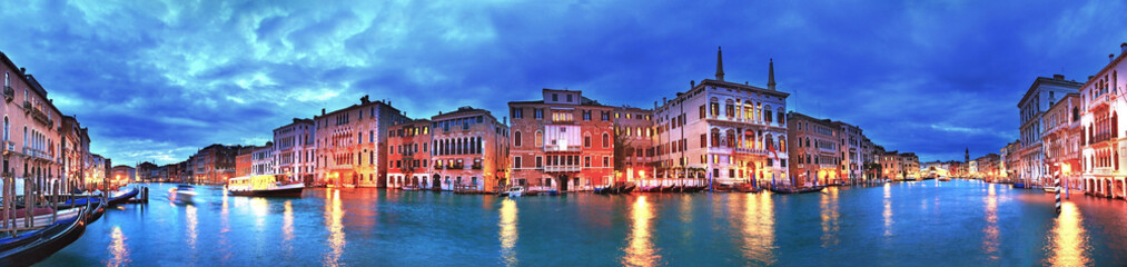 Grand Canal panorama, Venice, Italy