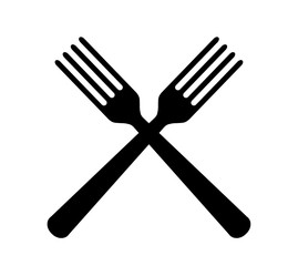 Fourchettes en croix