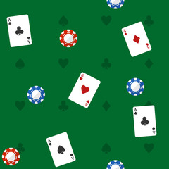 Casino Seamless Pattern