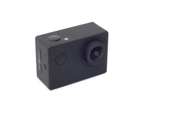 Fototapeta premium action camera white background