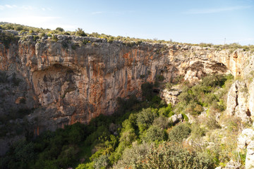 Fototapeta na wymiar Cennet Cehennem Caves