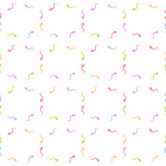 The sperm. Seamless pattern background in the sperm. The sperm vector. Sperm illustration. Sperm background