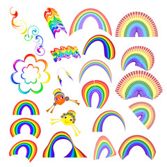 Obraz premium Fun rainbow