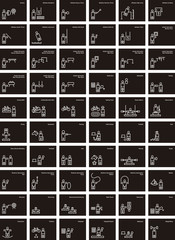 Sports outline icons