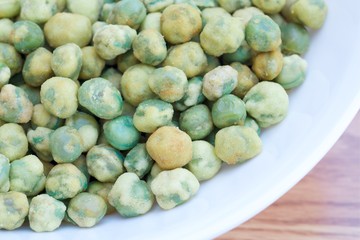 WASABI COATED GREEN PEAS
