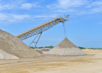 Sand mining