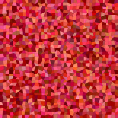 Red irregular rectangle mosaic vector background
