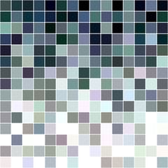 Grey and colorful square mosaic background