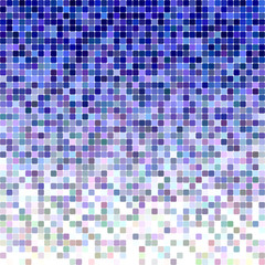 Blue color square mosaic background design