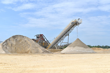 Sand mining