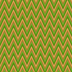 Green and brown chevron pattern background